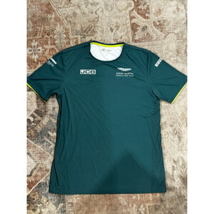 Aston Martin F1 Team Pelmark Performance Shirt XL JCB Pirelli Racing
